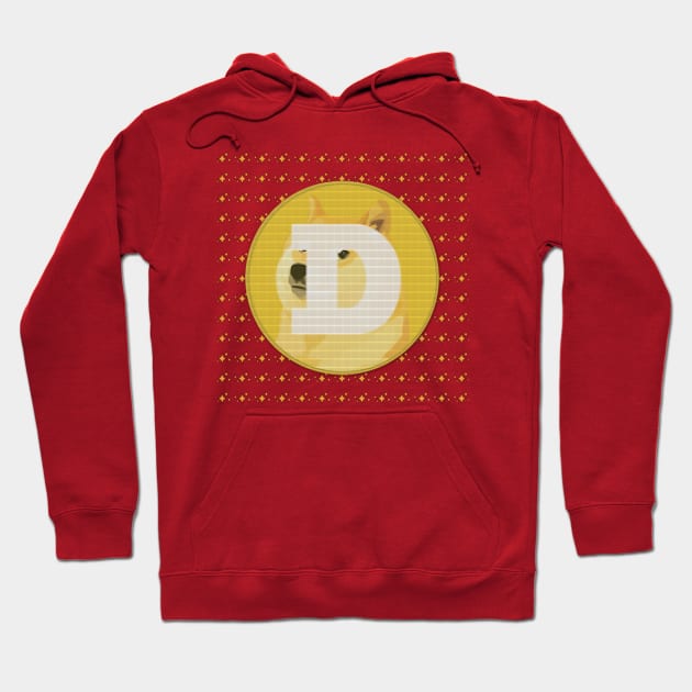 Doge. Hodl. Moon. Profit. Hoodie by NerdvanaNC